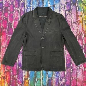 Vintage style Postiano denim Blazer size XL